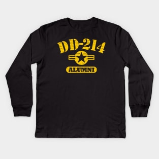 DD 214 Alumni Kids Long Sleeve T-Shirt